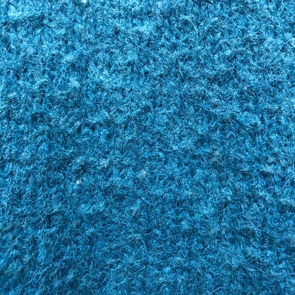 Mickey Mouse Vintage Wool BlueTeal Sweater  Junior Size Small Cartoon Character - Picture 5 of 6